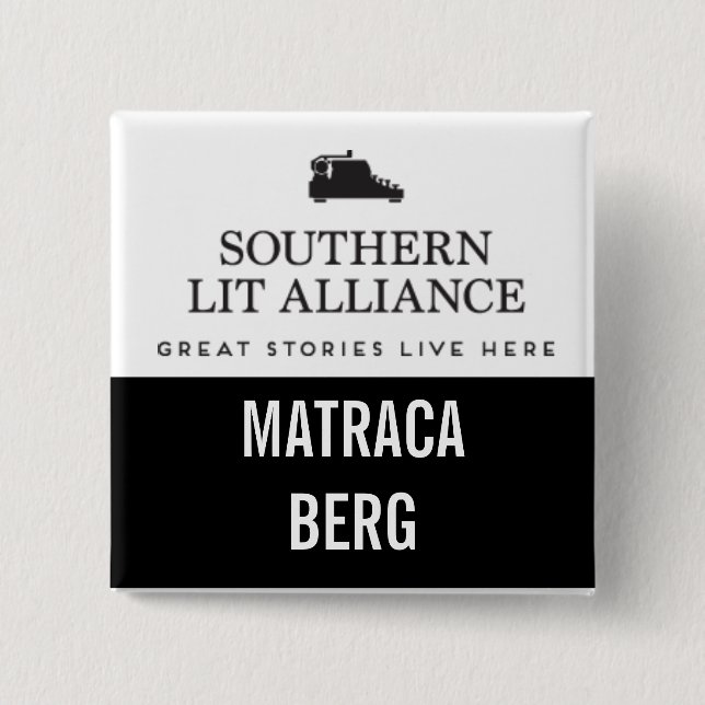 BERG 15 CM SQUARE BADGE (Front)