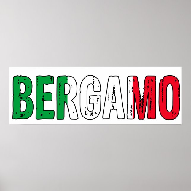 Bergamo Italy Poster (Front)