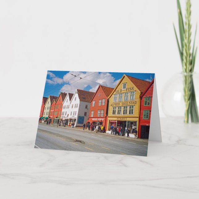 Bergen, Norway Card (Front)