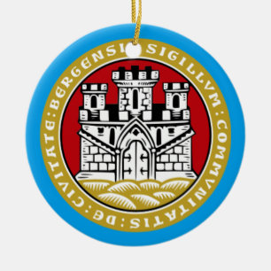 Bergen Norway* Christmas Ornament