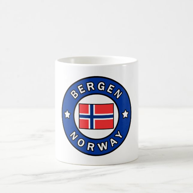 Bergen Norway Coffee Mug (Center)