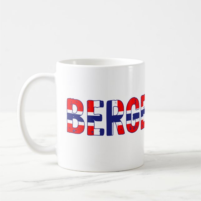 Bergen Norway Coffee Mug (Left)