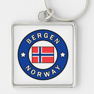 Bergen Norway Key Ring
