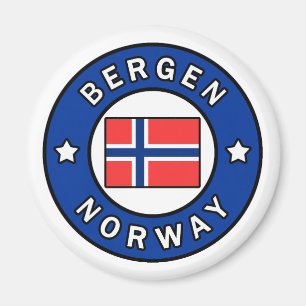 Bergen Norway Magnet