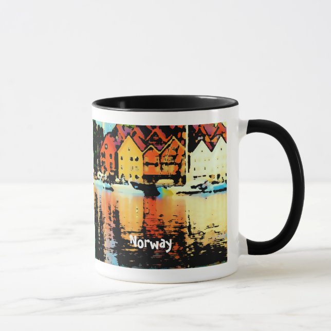 Bergen Norway Mug (Right)