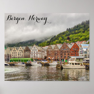 Bergen Norway Poster
