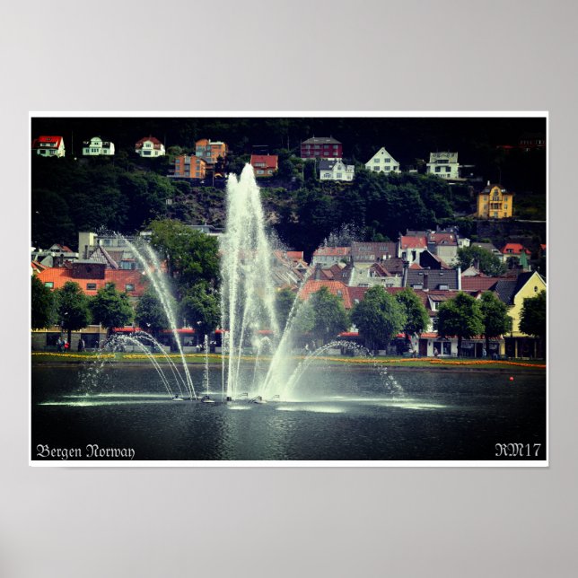 #Bergen #Norway Poster (Front)