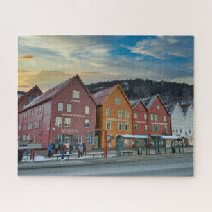 Bergen, Norway Shipping Company  Jigsaw Puzzle