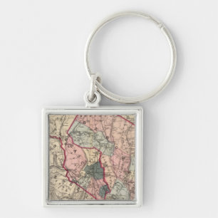 Bergen, Passaic Cos, NJ Key Ring