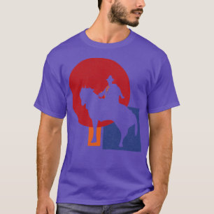 Berger cheval dans la campagne de Rome Minimalised T-Shirt