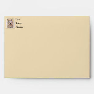 Berger Picard Painting - Cute Original Dog Art Envelope