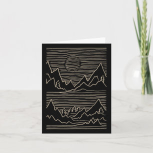 Bergsteiger Winter Sports Snowboarding Mountain Al Card