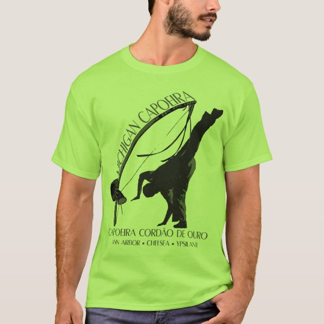 Berimbau & Meia Lua Pair T-Shirt (Front)
