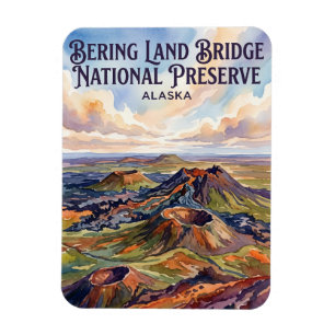 Bering Land Bridge National Preserve USA Magnet