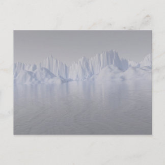 bering strait: the ice barrier postcard