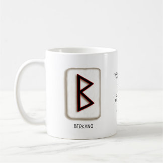 Berkano RuneStone Mug