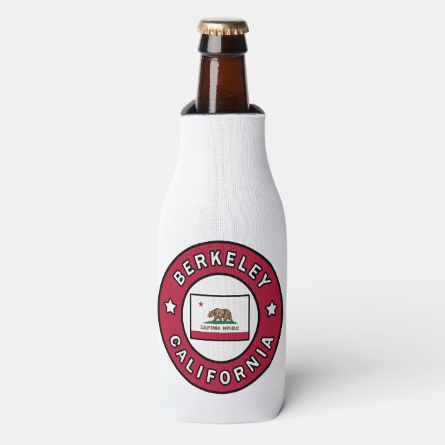 Berkeley California Bottle Cooler (Bottle Front)
