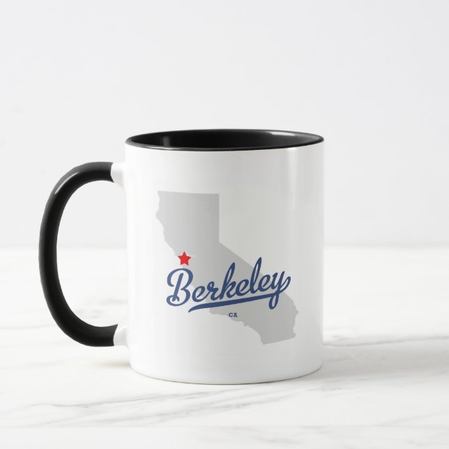 Berkeley California CA Shirt Mug (Left)