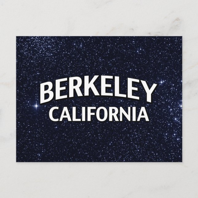 Berkeley California Postcard (Front)