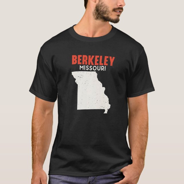 Berkeley Missouri USA State America Travel Missour T-Shirt (Front)