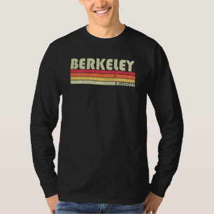 Berkeley Mo Missouri Funny City Home Root Retro 7 T-Shirt