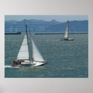 Berkeley Sailboats Poster
