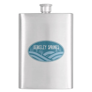 Berkeley Springs West Virginia Outdoors Hip Flask