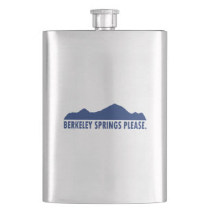 Berkeley Springs West Virginia Please Hip Flask