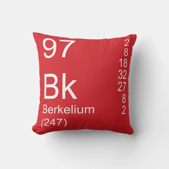 Berkelium Cushion (Front)