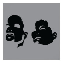BerkhouseSnyder Heads Up Logo Poster