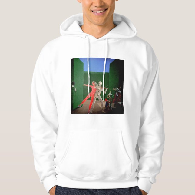 Berkley Hotel Murals - 2 Hoodie (Front)