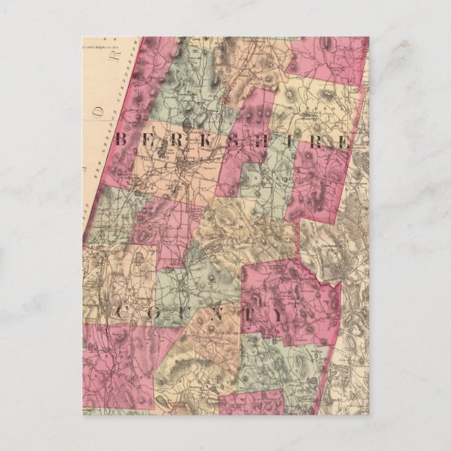 Berkshire County Postcard (Front)