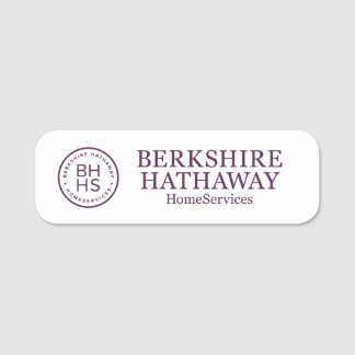 Berkshire Hathaway Name Tag