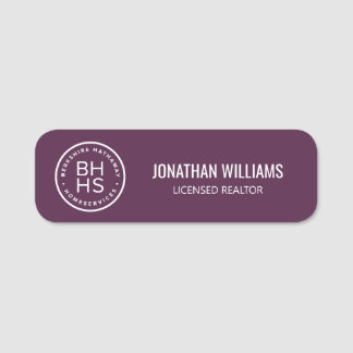 Berkshire Hathaway Name Tag