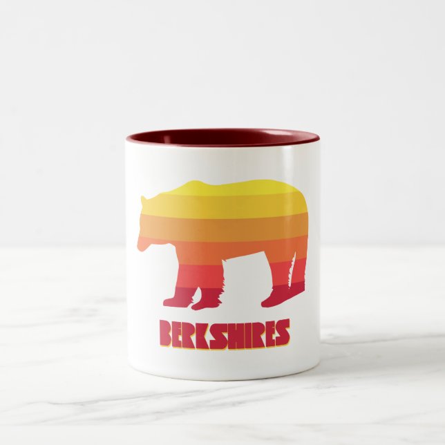 Berkshires Bear Two-Tone Coffee Mug (Center)