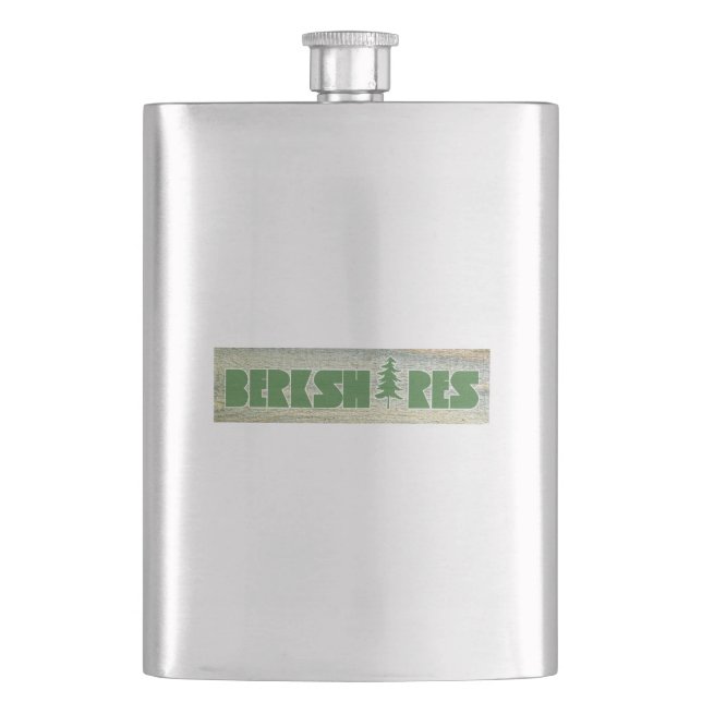 Berkshires Hip Flask (Front)
