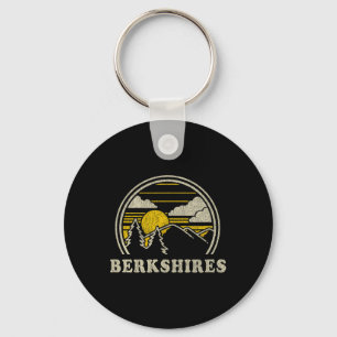 Berkshires Machusetts Ma T Shirt Vintage Hiking Mo Key Ring