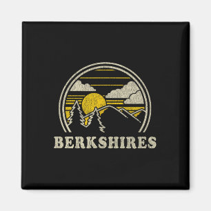 Berkshires Machusetts Ma T Shirt Vintage Hiking Mo Magnet