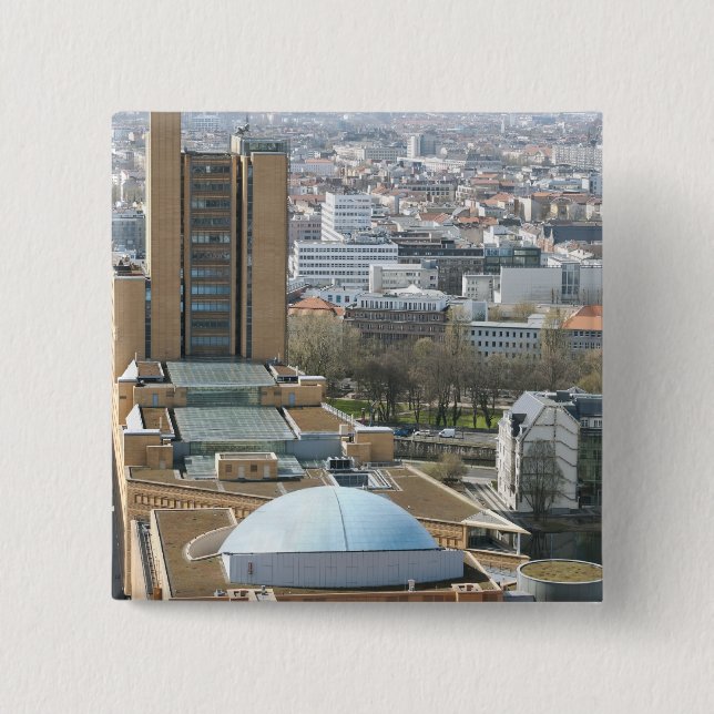Berlin 15 Cm Square Badge (Front)
