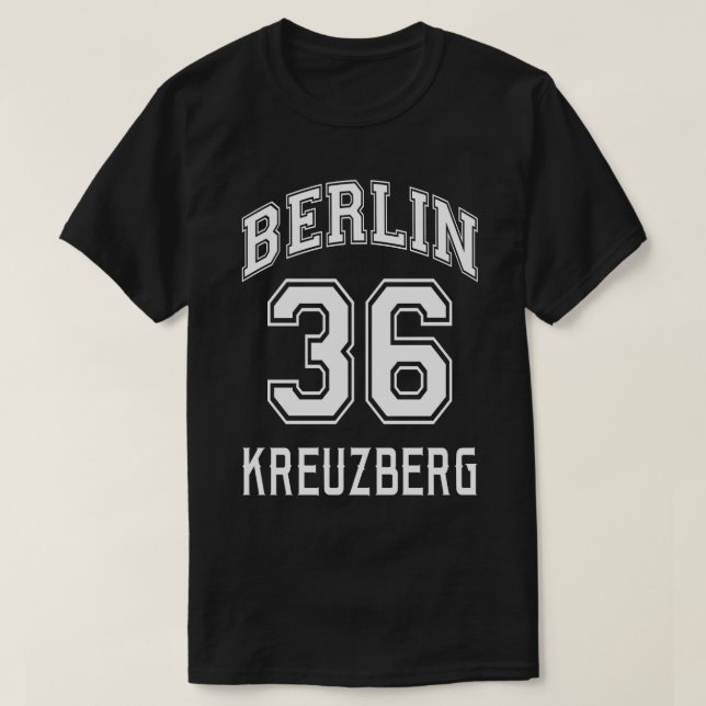 Berlin 36 Kreuzberg: Nostalgia for Berlin Hood T-Shirt (Design Front)