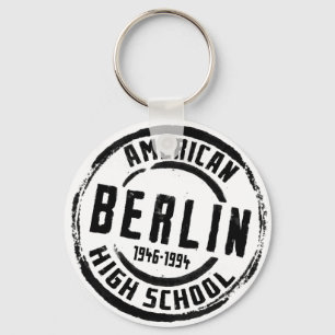 Berlin American High School Stamp A004 Key Ring