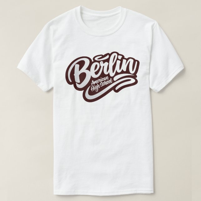 Berlin American High School T-Shirt (Design Front)