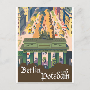 Berlin and Potsdam Postcard