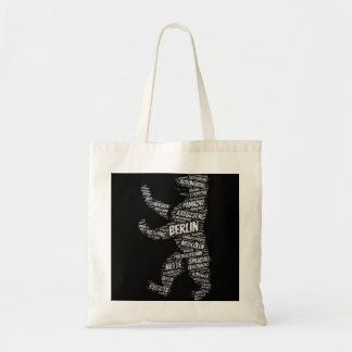 Berlin Bear Landmark City Districts Germany Souven Tote Bag