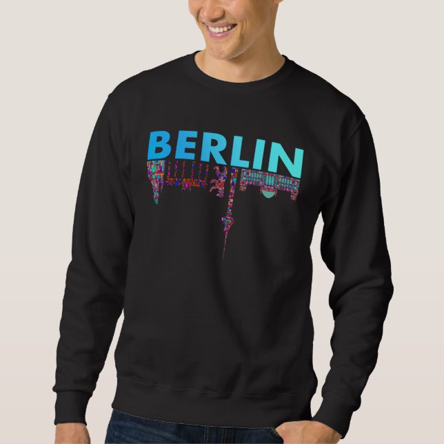 Berlin  Berlin Bear  Souvenir I Love Berlin Sweatshirt (Front)
