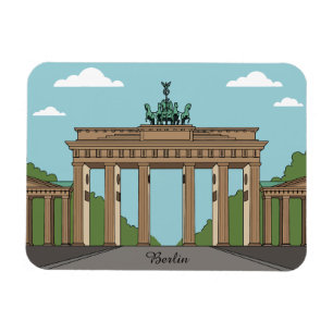 Berlin Brandenburg Gate – Classic City Landmark Magnet