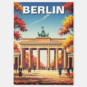 Berlin Brandenburg Gate Germany Travel Magnet