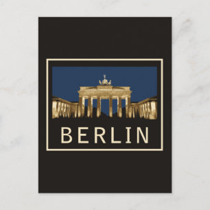 Berlin Brandenburg Gate Postcard