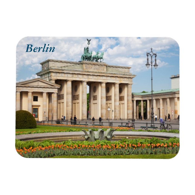 Berlin Brandenburger Tor Magnet (Horizontal)