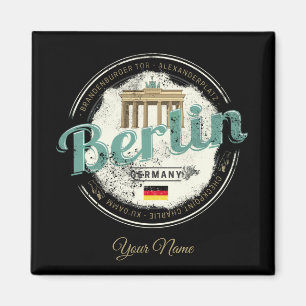 Berlin Capital Vintage City Germany souvenir Magnet